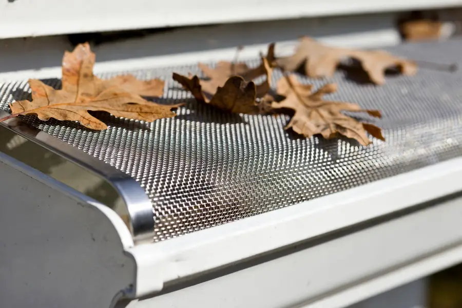 Micro-mesh gutter guard installed in Grapevine TX